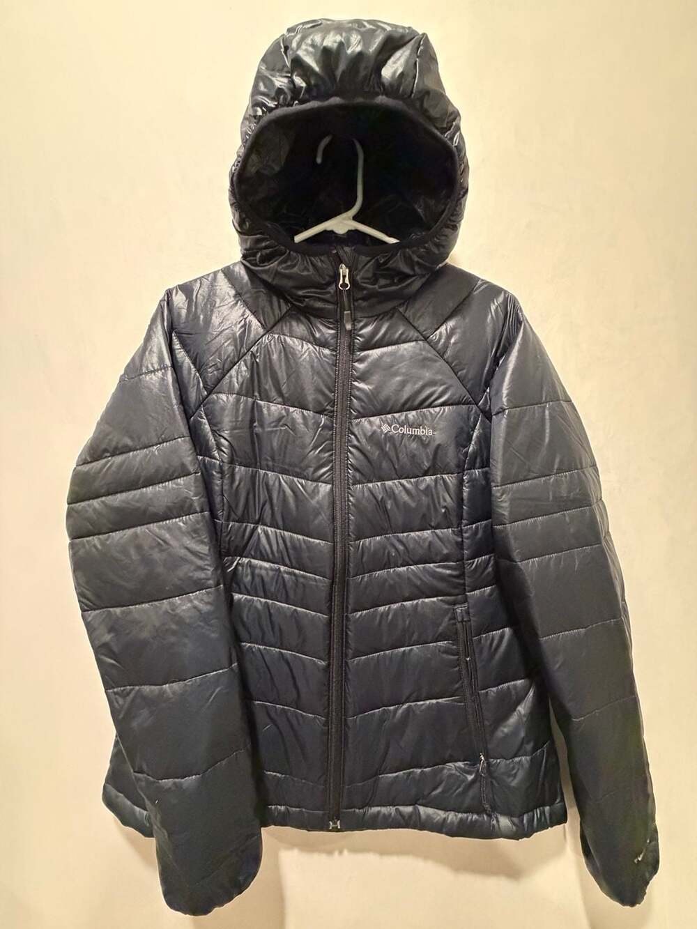 Columbia Turbo Down Jacket Omni Heat 650TD Size XL Black